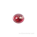 7 * 5 mm forma ovalada natural rubí piedra precio quilate